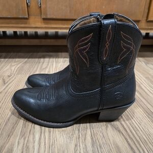 Ariat Black Western Ankle Boots